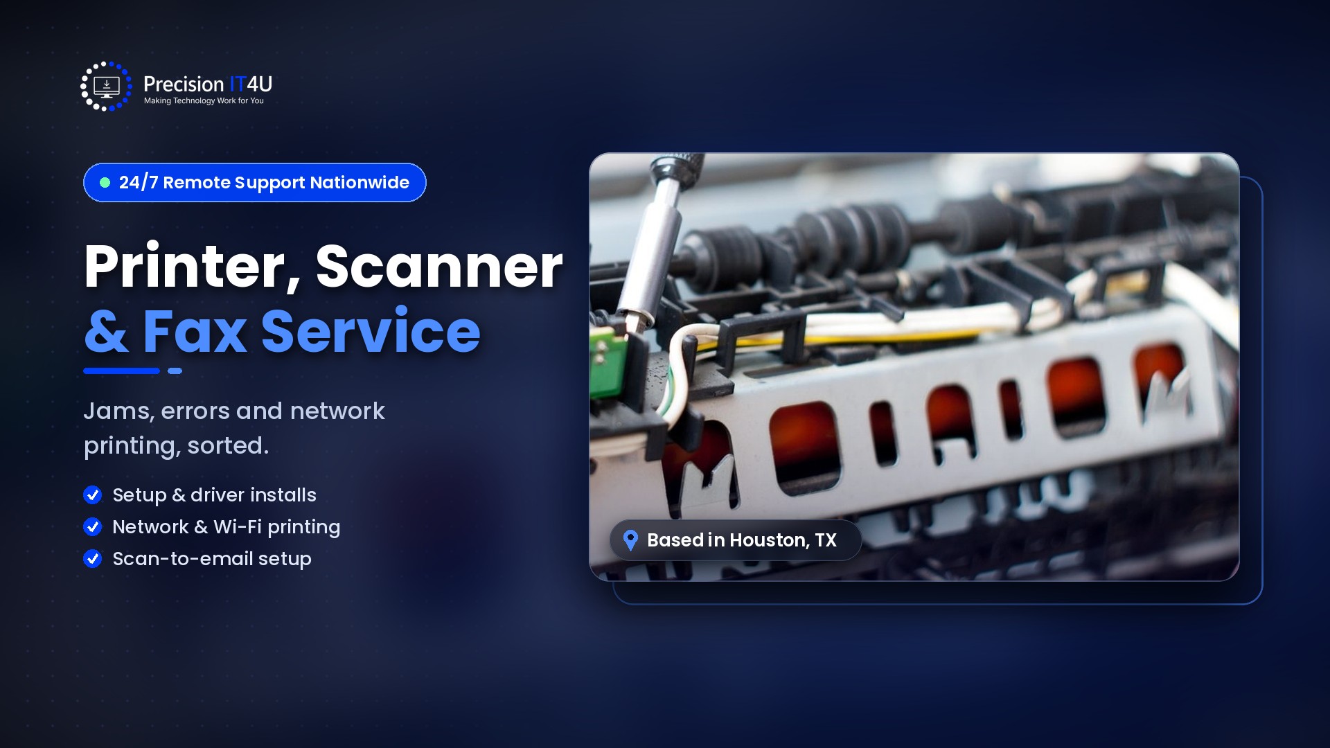 Read more about the article Best Printer/Scanner/Fax Service In Houston, Texas